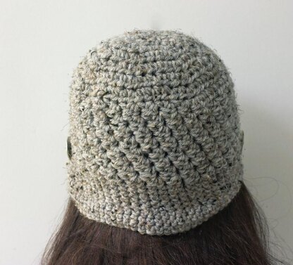 Easy Cloche with Button Trim