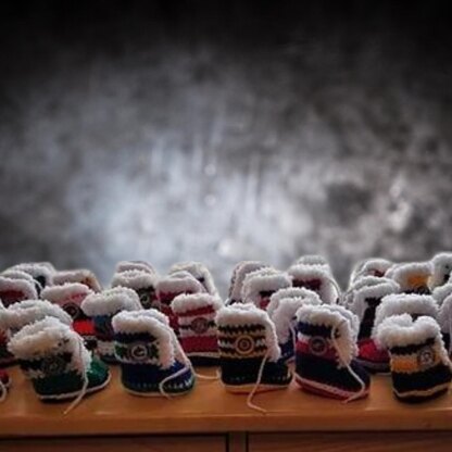 Baby Hockey Booties