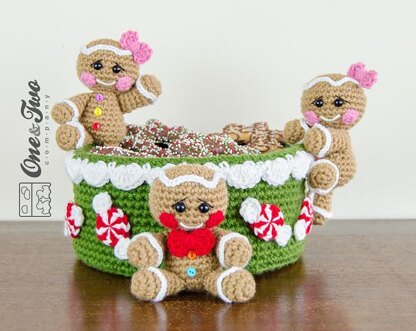 Gingerbread Christmas Basket