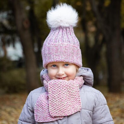 Knitting Pattern Melange Set for Kids