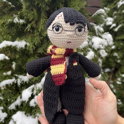 Harry Potter Crochet Pattern Wizard Boy