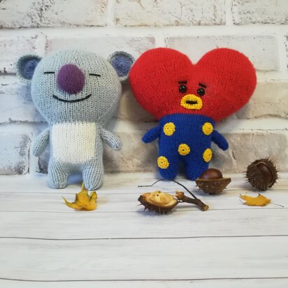 Knitted Tata, Mang and Koya