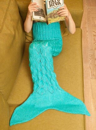 Adult Knit Mermaid Tail