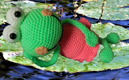 Amigurumi Häkelanleitung für den Froschilla