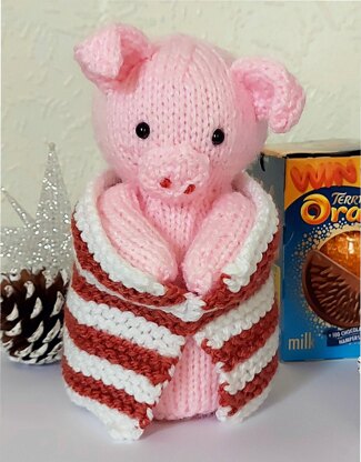 Pig In Blanket Decoration & Chocolate Orange Cover LH029
