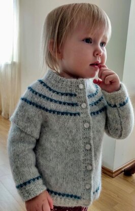 Glassbeads children cardigan