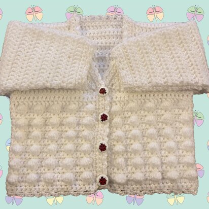 Textured Panel Cardigan for Baby