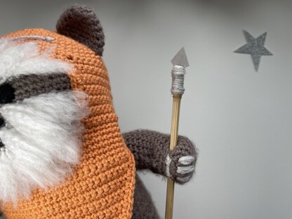 Ewok amigurumi doll