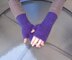 Eyelet Fingerless Gloves