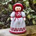 Victorian Doll Knitting Pattern - Toy Knitting Pattern