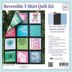 June Tailor Inc Reversible T-Shirt Quilt Kit Sash-In-A-Dash - Black