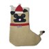 Pug Christmas Stocking