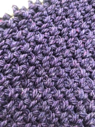 Linen Stitch Crochet Scarf