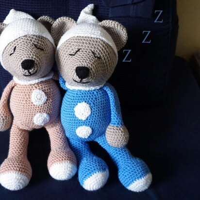 Crochet Pattern for the Cuddle Bear Bruno!