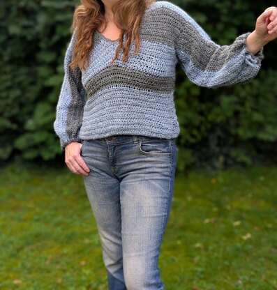 Sweater "Two Shades of Grey"