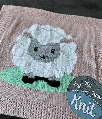 Lamb Baby Blanket