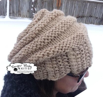 Cabled Behive Hat