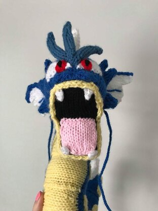 Gyarados Pokemon toy plushie