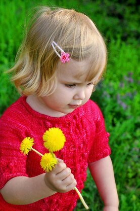 Mini Rock Rose Cardigan