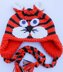 Tiger Cat Animal Hat knit