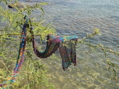 Malawi Cichlid Skinny Scarf