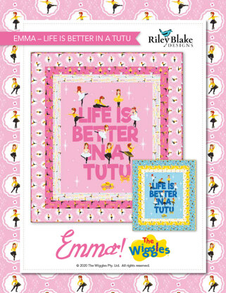 Riley Blake Emma – Life Is Better In A Tutu - Downloadable PDF