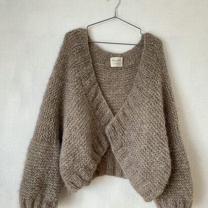 Ruke fluffy cardigan