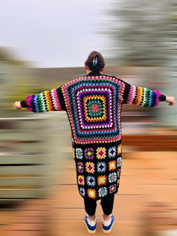 Duster Crochet Cardigan Crochet pattern by Joanne Johncey LoveCrafts