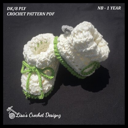 Ivy Baby Booties