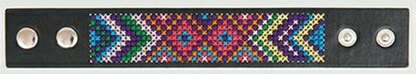 Rico Cross Stitch Bracelet Kit - Unicorn - 23.5cm x 4.5cm