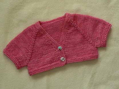 Blossom Bolero (baby & toddler sizes)