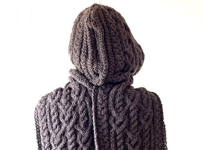 Hooded scarf "Ingrid"