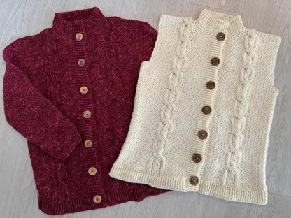 Colossae Cabled Cardigan