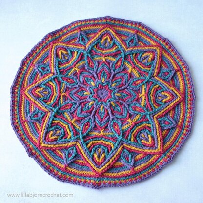 Illusion Mandala Overlay Crochet