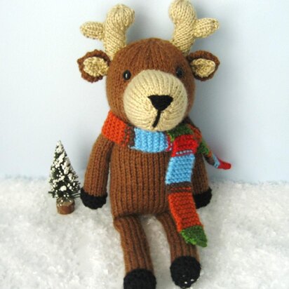 Knit Reindeer Pattern