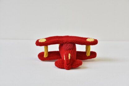 Biplane Aeroplane Amigurumi