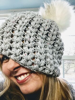 Wintery Mix Slouch Hat