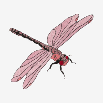 Dragonfly in DMC - PAT0478 -  Downloadable PDF