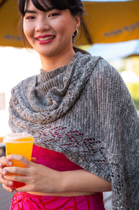 Freden Shawl in Berroco Tillie - Downloadable PDF