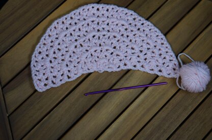 V stitch half circle