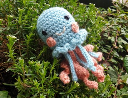 Under the Sea Set Collection crochet Crab Hermit Jellyfish Mermaid Tail Octopus Seahorse Seashell Sea Star