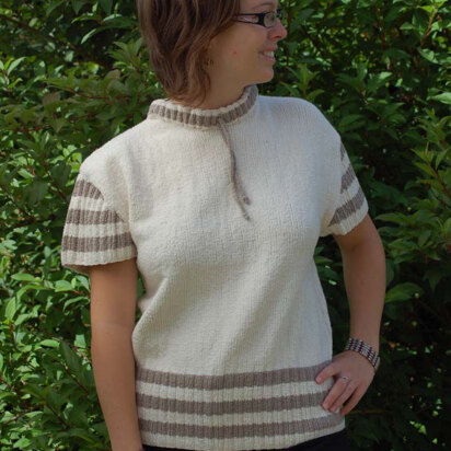 Draw String Pullover in Cascade Fixation - W133