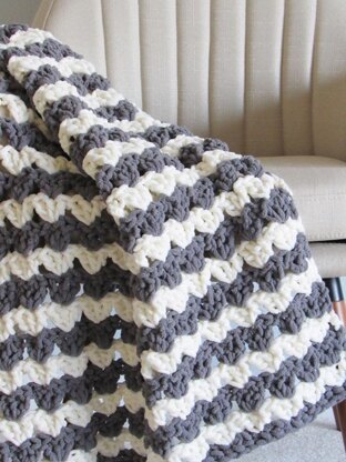 Free Crochet Blanket Pattern, 3 Hour Afghan - Crochet Dreamz