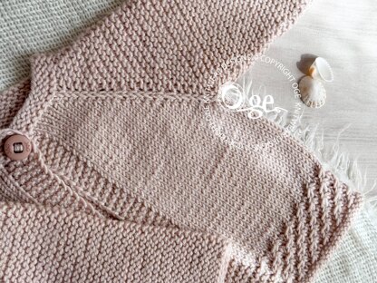 Maebry Top down cardigan - P152