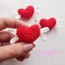 Heart with wings crochet pattern