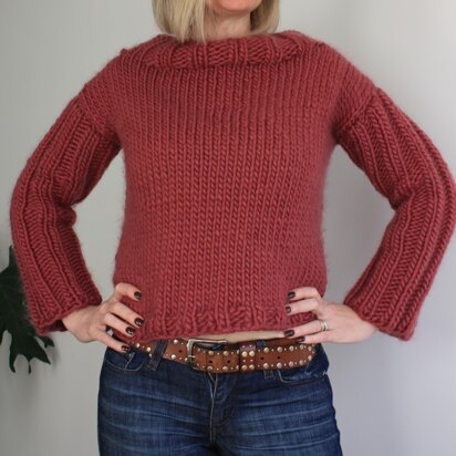 Railway Sleeve Sweater