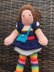 Rainbow star doll