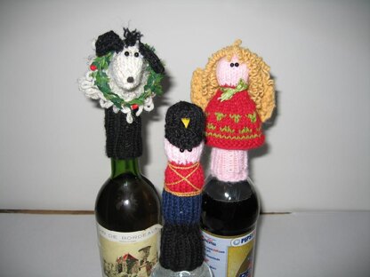 Mary Christmas! Too, Bottle Toppers
