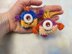 Soft pocket monsters keychain