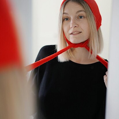 Red_cap - knitting pattern